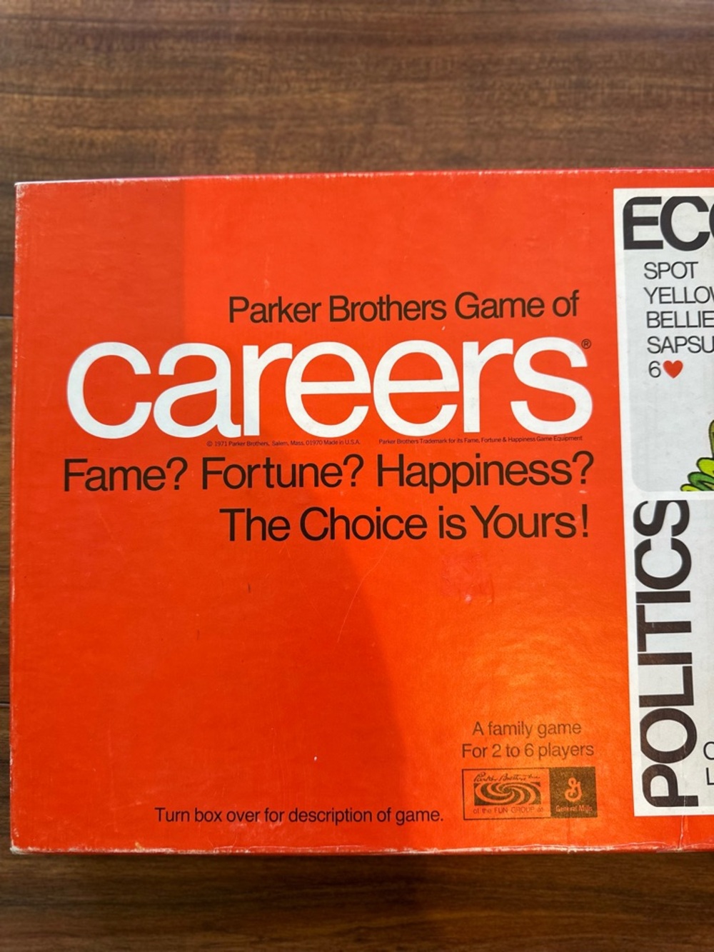 Vintage Parker Brothers Careers Board Game - Picture 3 of 14